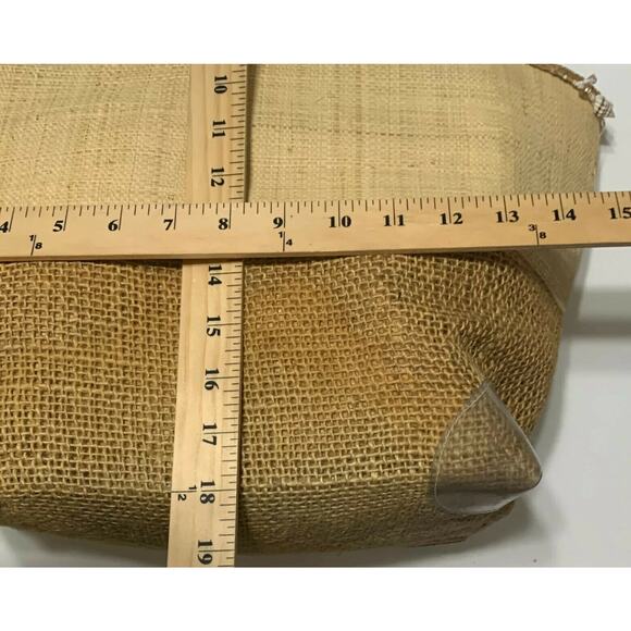 Blooming Boutique Tote Basket Seashore Shell Beaded Womens Handbag Tan - Picture 4 of 8